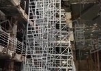 <上海>20米高铝合金脚手架案例