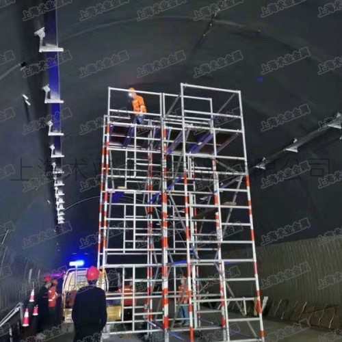定制隧道内铝合金脚手架移动平台
